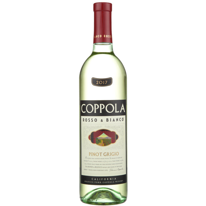 Coppola Rosso & Bianco Pinot Grigio California - Available at Wooden Cork
