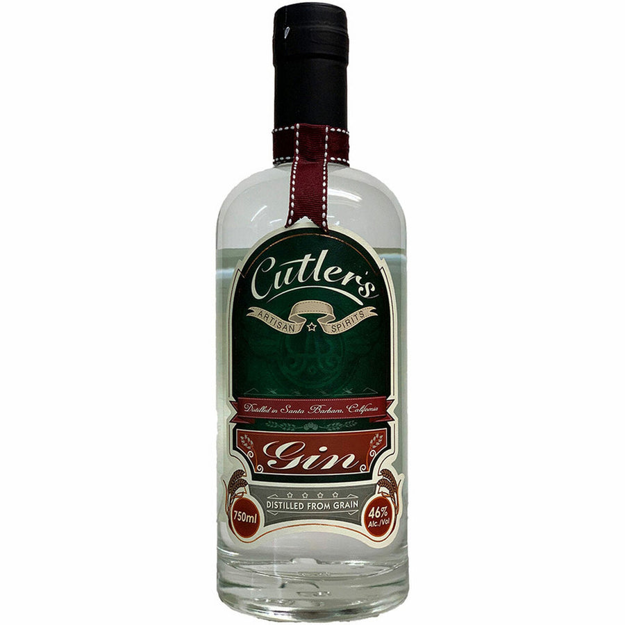 Cutler's Artisan Spirits Dry Gin - Available at Wooden Cork
