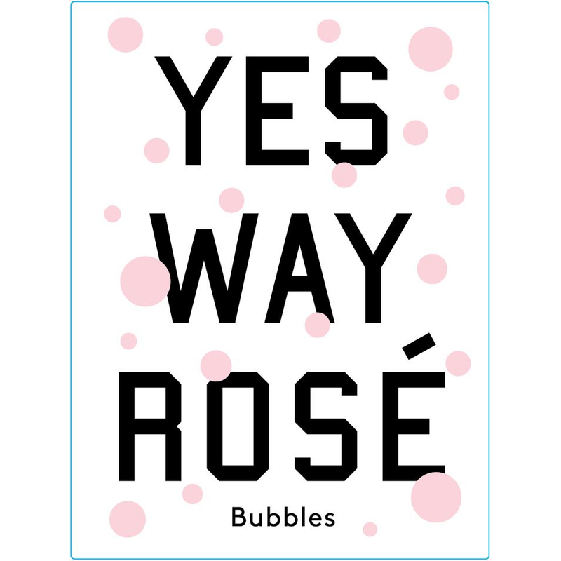 Yes Way Rose Bubbles 750ml - Available at Wooden Cork