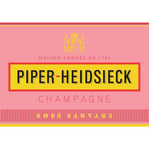 Piper-Heidsieck Sauvage Champagne Rose 750ml - Available at Wooden Cork