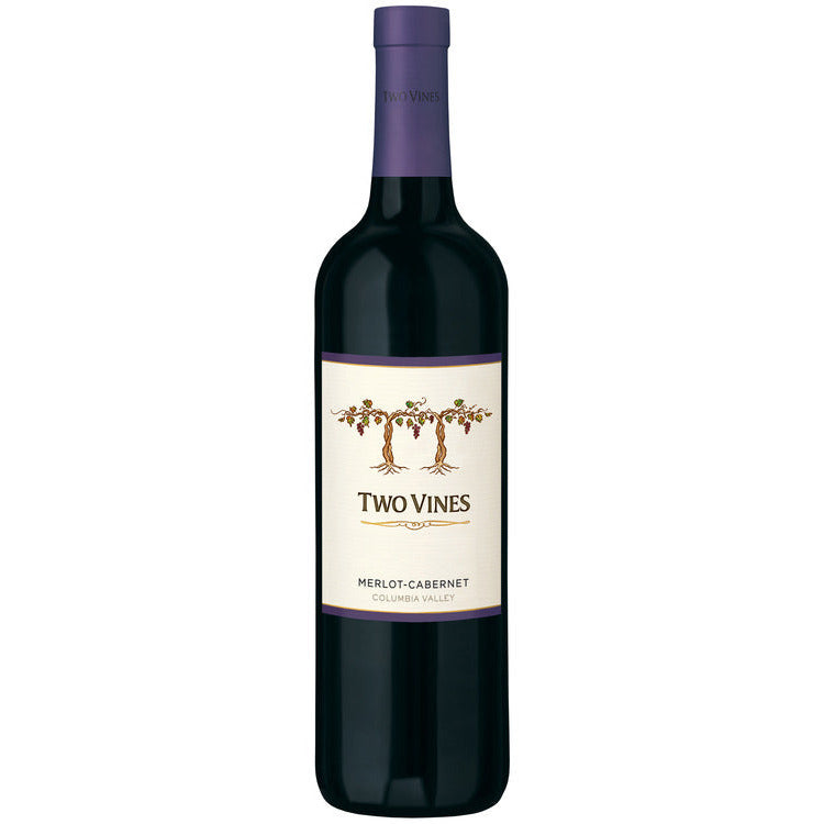 Two Vines Merlot/Cabernet Columbia Valley - Available at Wooden Cork