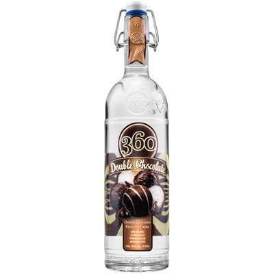 360 Vodka Double Chocolate Flavored Vodka - Available at Wooden Cork