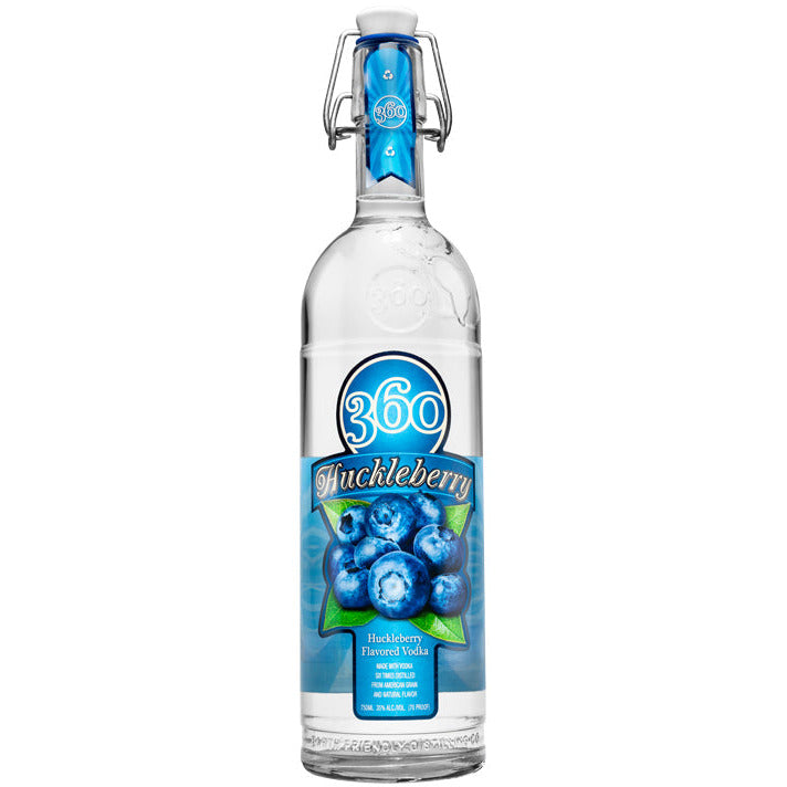 360 Vodka Huckleberry Flavored Vodka - Available at Wooden Cork