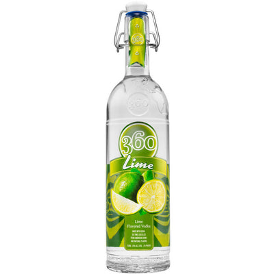 360 Vodka Lime Flavored Vodka - Available at Wooden Cork
