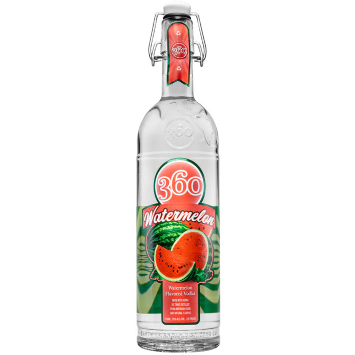 360 Vodka Watermelon Flavored Vodka - Available at Wooden Cork