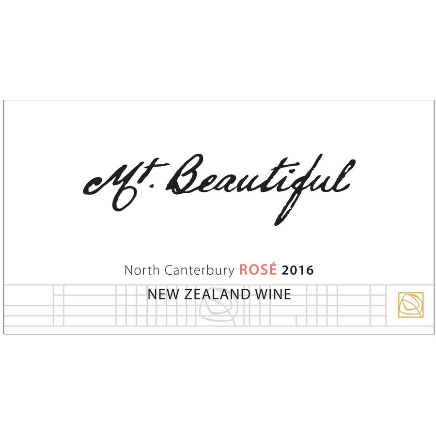 Mt Beautiful North Canterbury Rose of Pinot Noir 750ml - Available at Wooden Cork