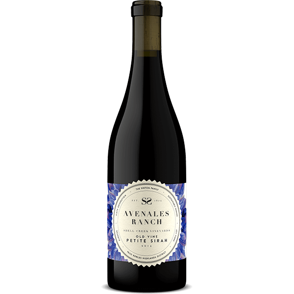 Avenales Ranch Paso Robles Shell Creek Vineyards Petite Sirah 750ml - Available at Wooden Cork
