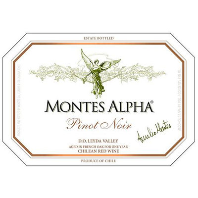 Montes Alpha Leyda Valley Pinot Noir 750ml - Available at Wooden Cork
