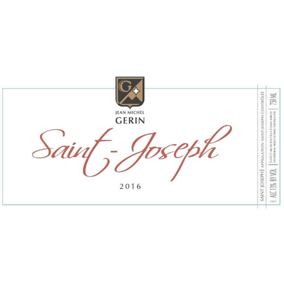 Domaine Jean-Michel Gerin St. Joseph Syrah 750ml - Available at Wooden Cork