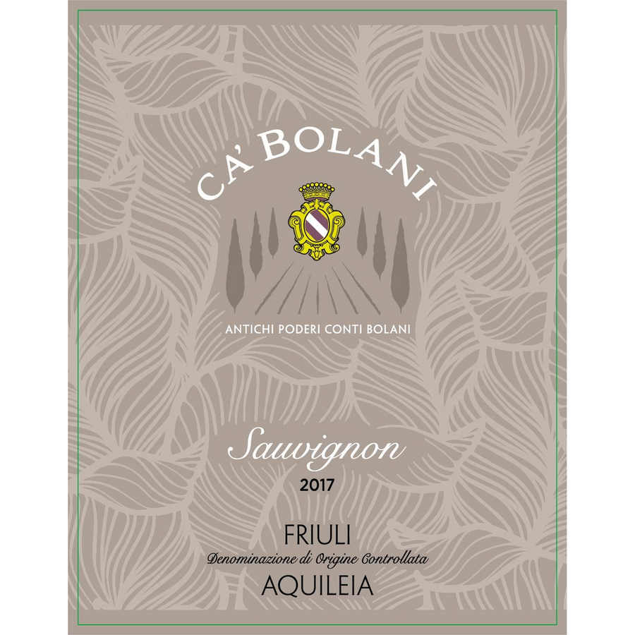 Ca'Bolani Friuli Aquileia Sauvignon Blanc 750ml - Available at Wooden Cork
