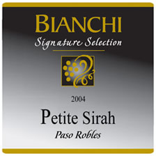 Bianchi Paso Robles Petite Sirah 750ml - Available at Wooden Cork