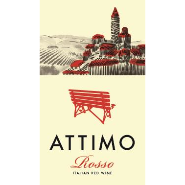 Attimo Rosso Italian Red Wine 750ml - Available at Wooden Cork