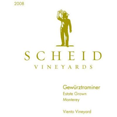 Scheid Vineyards Monterey Gewurztraminer 750ml - Available at Wooden Cork