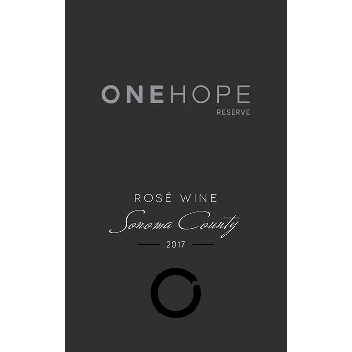 OneHope Sonoma County Reserve Rose 750ml - Available at Wooden Cork