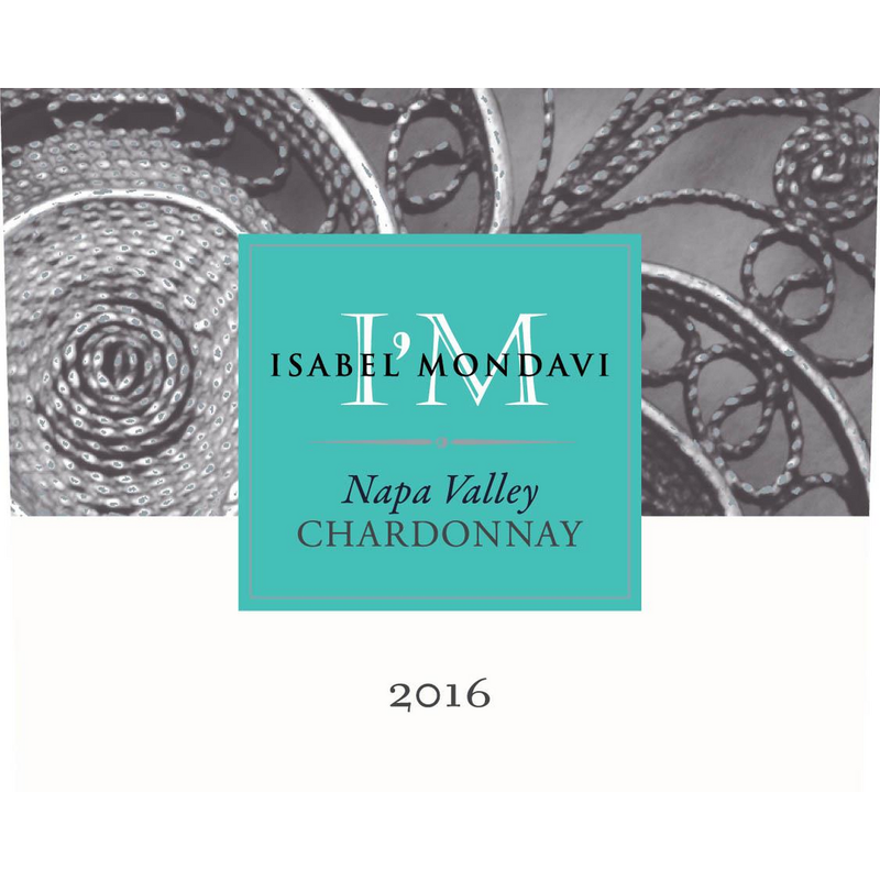 Isabel Mondavi Napa Valley Chardonnay 750ml - Available at Wooden Cork