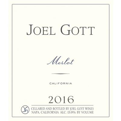 Joel Gott California Merlot 750ml - Available at Wooden Cork