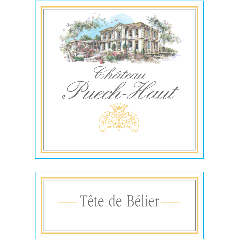 Chateau Puech-Haut Tete De Belier Rouge Languedoc Red blend 750ml - Available at Wooden Cork