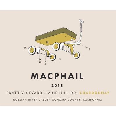 MacPhail Russian River Valley Vine Hill Road Chardonnay 750ml - Available at Wooden Cork