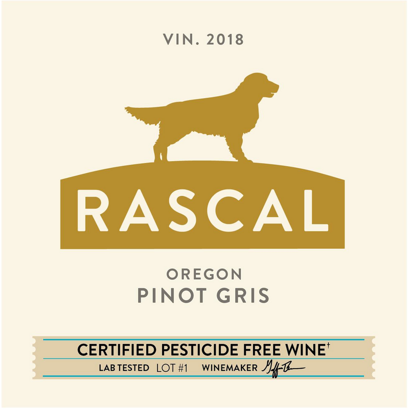 Rascal Oregon Pinot Gris 750ml - Available at Wooden Cork