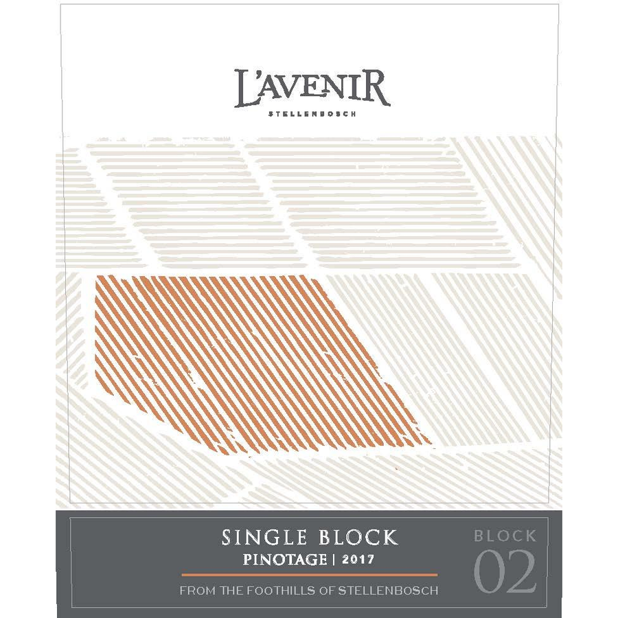 L'Avenir Single Block Stellenbosch Pinotage 750ml - Available at Wooden Cork