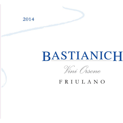 Bastianich Colli Orientali Del Friuli Vini Orsone Friulano 750ml - Available at Wooden Cork