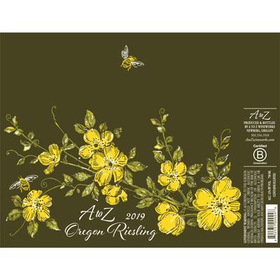 A to Z Wineworks Oregon Riesling 750ml On-Prem only - Available at Wooden Cork
