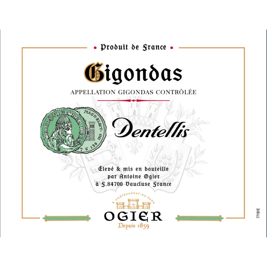 Ogier Les Dentellis Gigondas Red Blend 750ml - Available at Wooden Cork