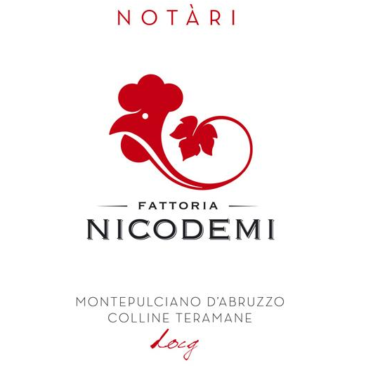 Fattoria Nicodemi Notari Montepulciano D'Abruzzo Montepulciano 750ml - Available at Wooden Cork