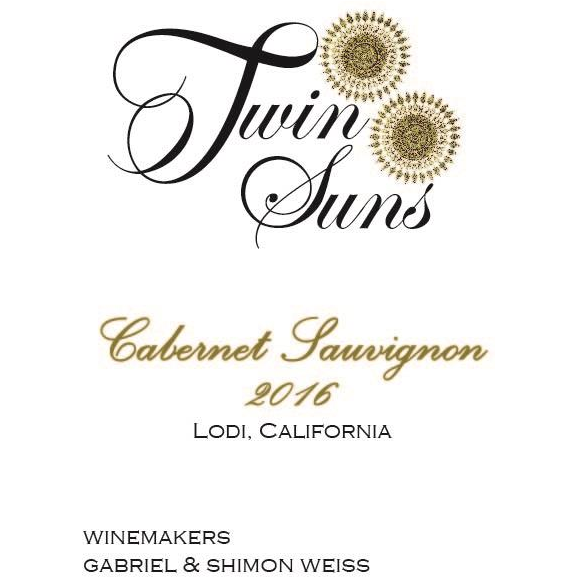 Twin Suns Cabernet Sauvignon 750ml - Available at Wooden Cork