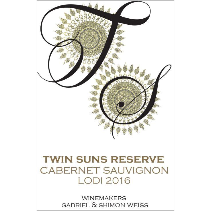 Twin Suns Reserve Cabernet Sauvignon 750ml - Available at Wooden Cork