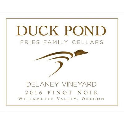 Duck Pond Willamette Valley Delaney Vineyard Pinot Noir 750ml - Available at Wooden Cork
