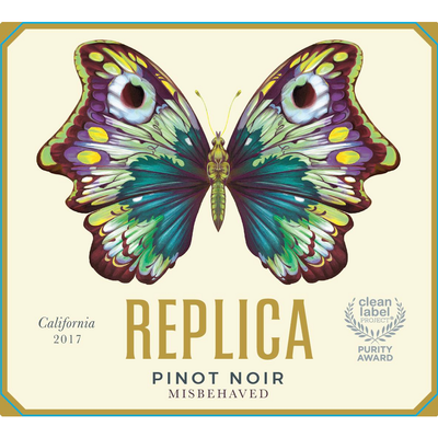 Replica California Misbehaved Pinot Noir 750ml New Label - Available at Wooden Cork