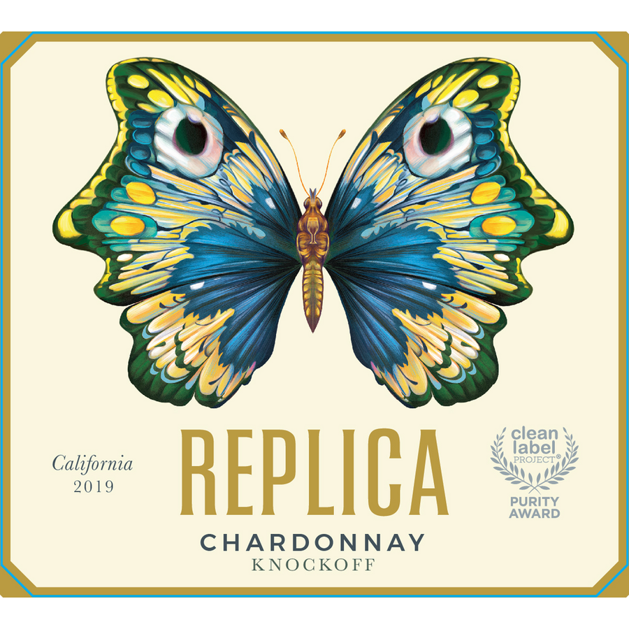 Replica California Knockoff Chardonnay 750ml New Label - Available at Wooden Cork