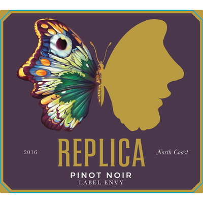 Replica Label Envy North Coast Pinot Noir 750ml New Label - Available at Wooden Cork