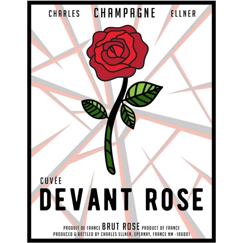 Devant Champagne Glow Label Rose 750ml - Available at Wooden Cork