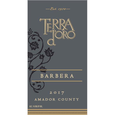 Terra D'Oro Amador County Barbera 750ml - Available at Wooden Cork