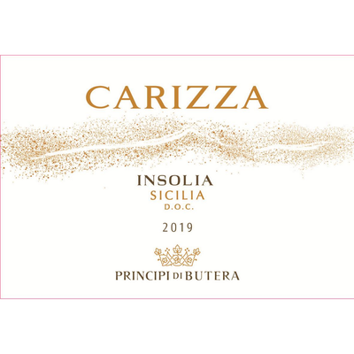 Feudo Principi Di Butera Sicilia IGT Insolia Carizza 750ml - Available at Wooden Cork