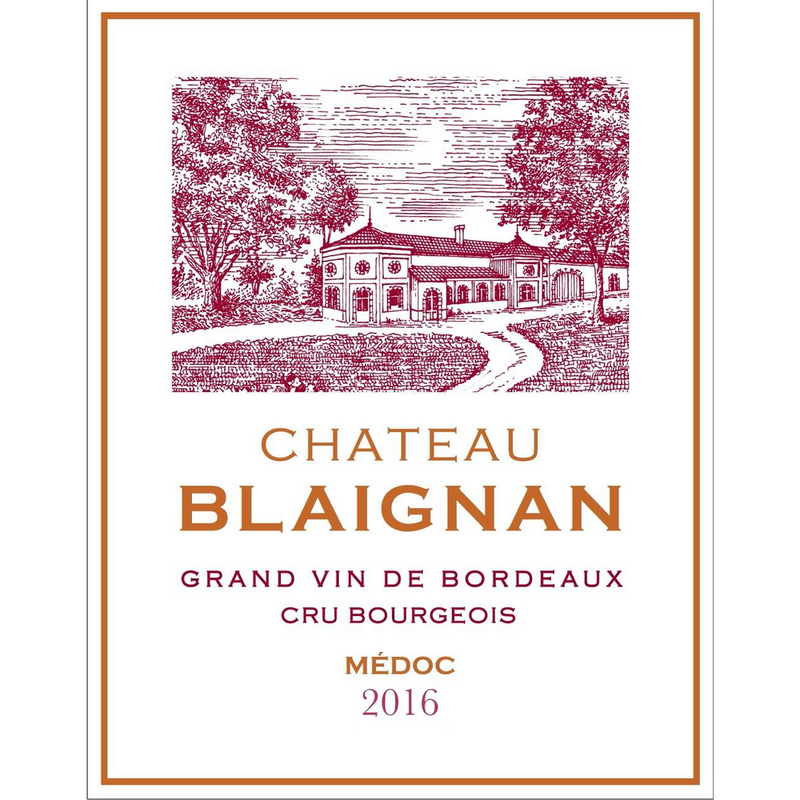 Chateau Blaignan Medoc Red Bordeaux Blend 750ml - Available at Wooden Cork
