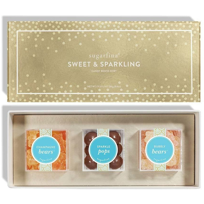 Sugarfina Sweet & Sparkling - 3pc Candy Bento Box® - Available at Wooden Cork