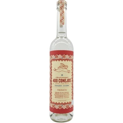 400 Conejos Cuishe Oaxaca Espadín Mezcal Artesanal Joven 100% Agave