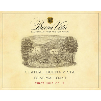 Chateau Buena Vista Sonoma Coast Pinot Noir 750ml - Available at Wooden Cork