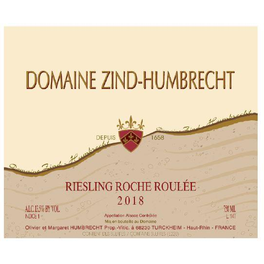 Domaine Zind-Humbrecht Alsace Roche Roulee Riesling 750ml - Available at Wooden Cork