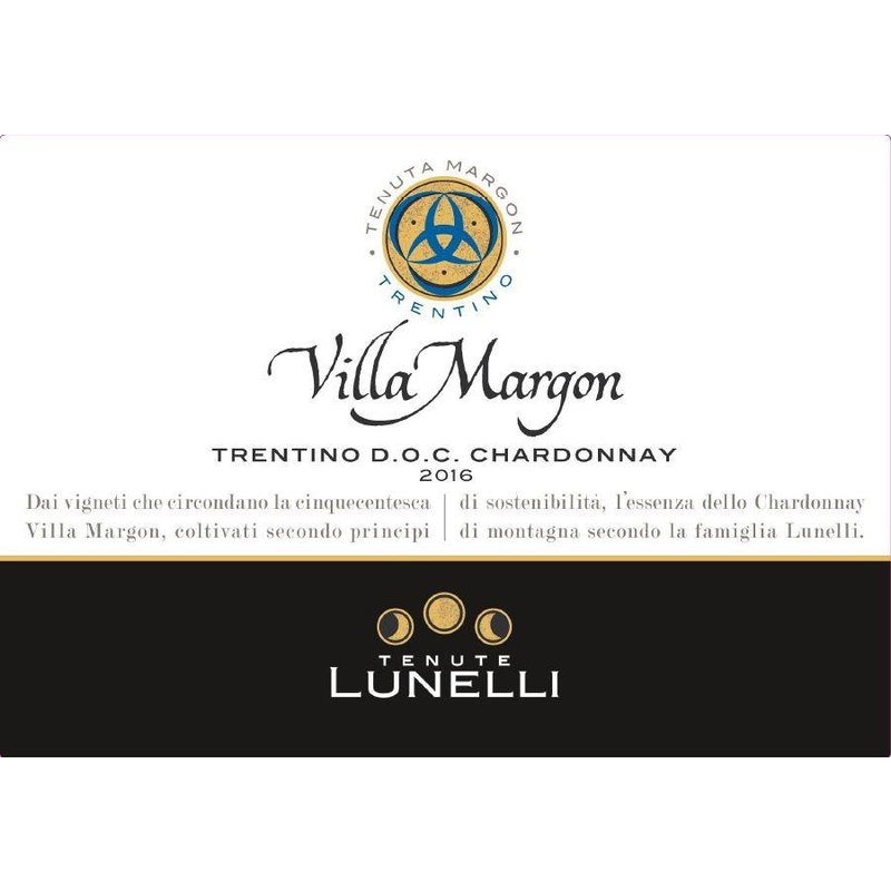 Tenute Lunelli Villa Margon Trentino Chardonnay 750ml - Available at Wooden Cork