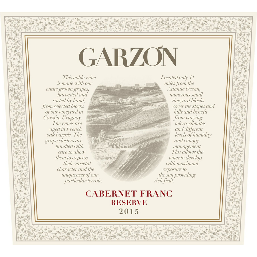 Garzon Uruguay Reserve Cabernet Franc 750ml - Available at Wooden Cork