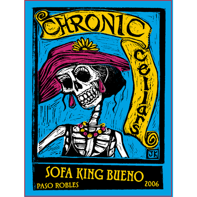 Chronic Cellars Paso Robles Sofa King Bueno Red Blend 750ml - Available at Wooden Cork