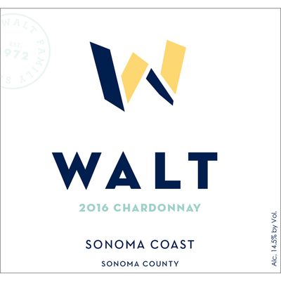 Walt Sonoma Coast Chardonnay 750ml - Available at Wooden Cork