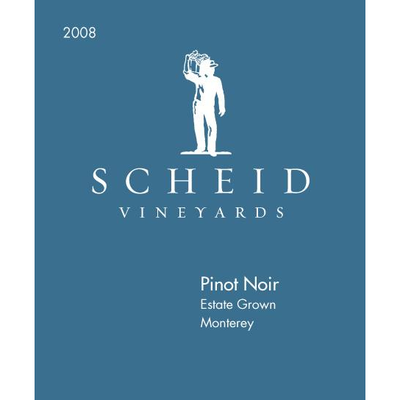 Scheid Vineyards Estate Pinot Noir 750ml - Available at Wooden Cork
