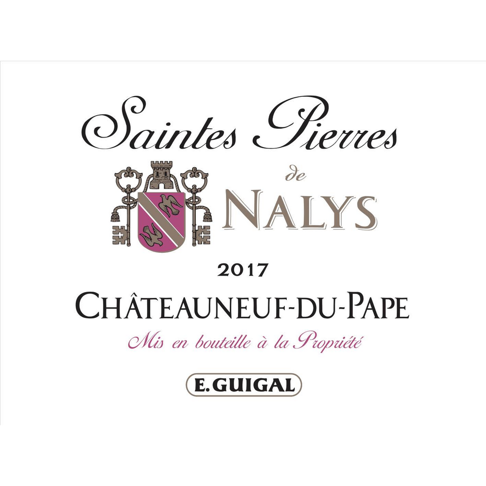 Chateau De Nalys Saintes Pierres de Nalys Chateauneuf-Du-Pape Rouge 750ml - Available at Wooden Cork