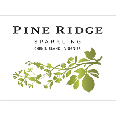 Pine Ridge California Chenin Blanc -Viognier Sparkling 750ml - Available at Wooden Cork