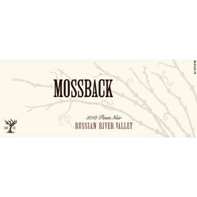 Mossback Russian River Valley Pinot Noir 750ml - Available at Wooden Cork